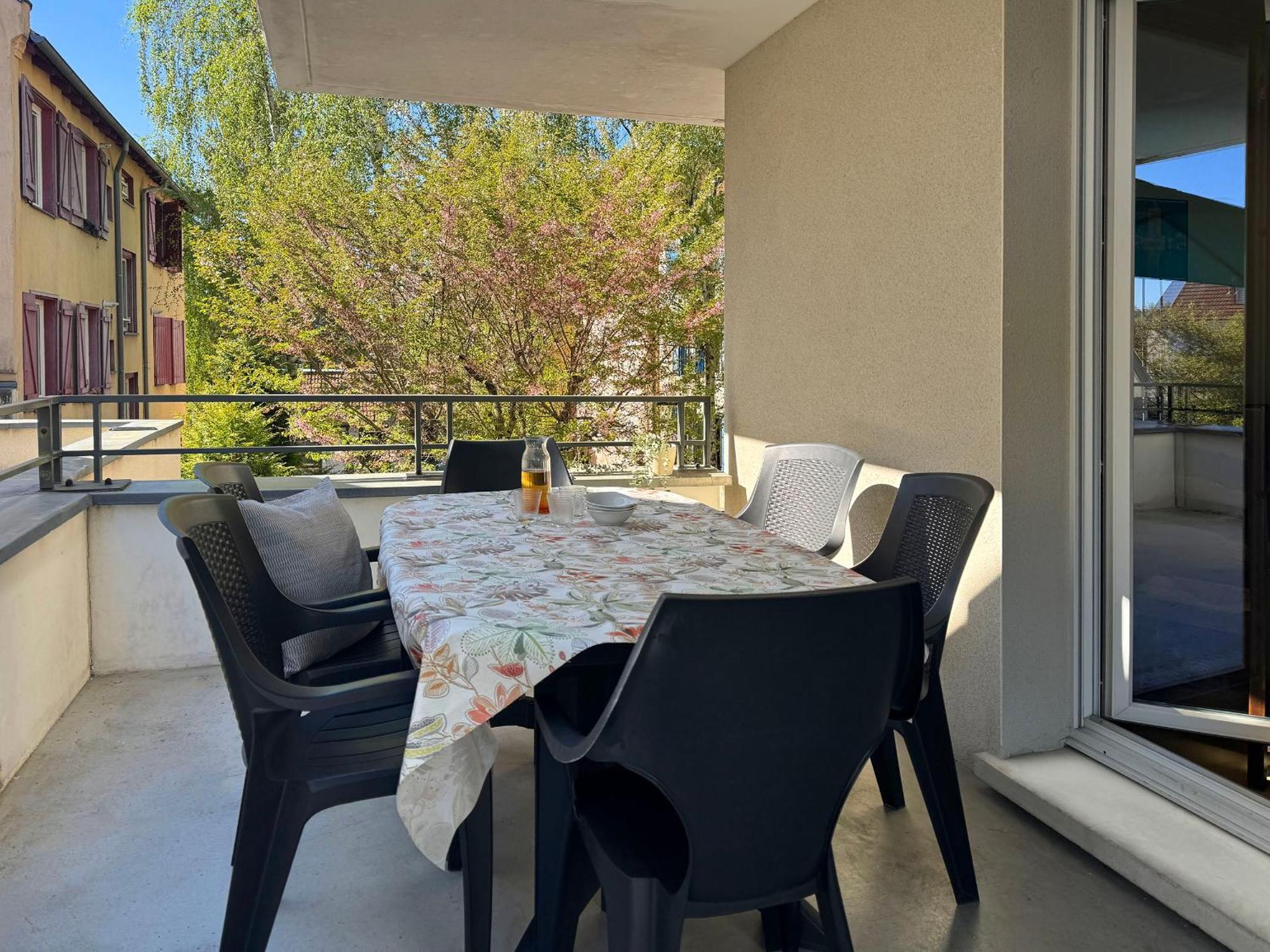 Appartamento Joli 3P avec terrasse et Garage proche Centre Strasburgo Esterno foto
