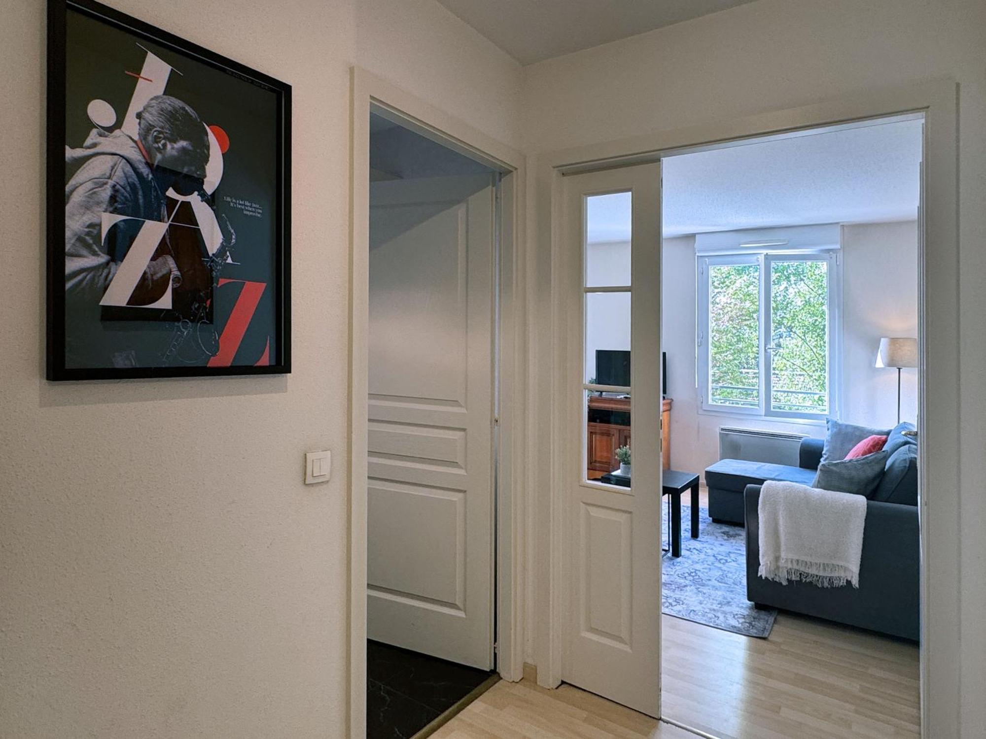 Appartamento Joli 3P avec terrasse et Garage proche Centre Strasburgo Esterno foto